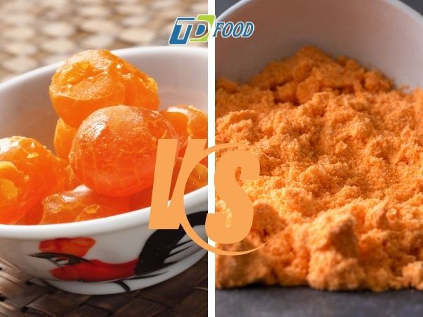 Các lưu ý khi bảo quản bột trứng muối